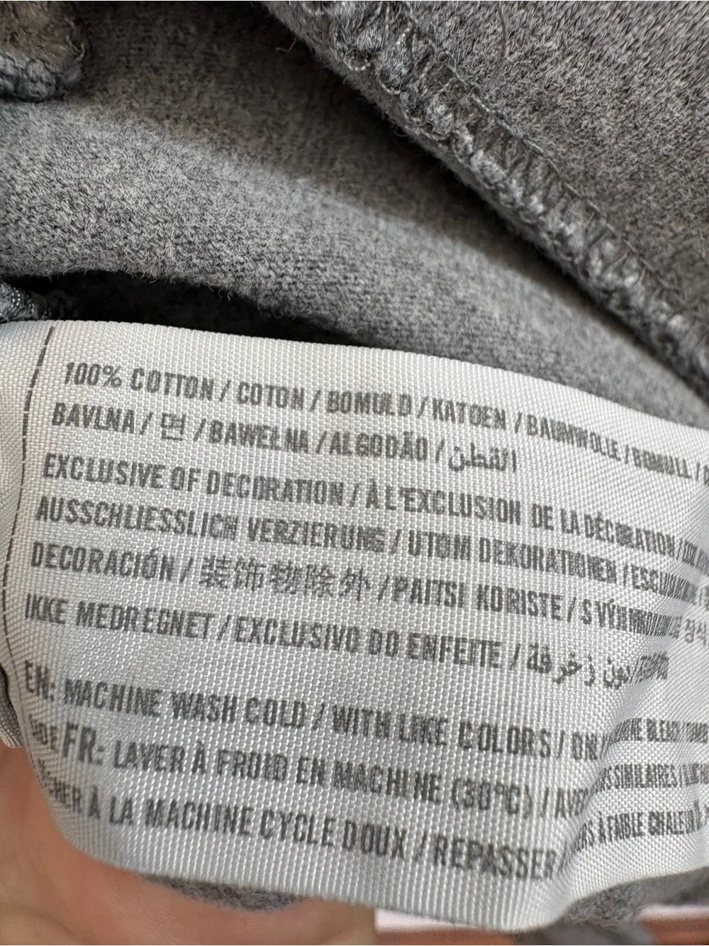 Abercrombie & Fitch Gray T-shirt XXL
